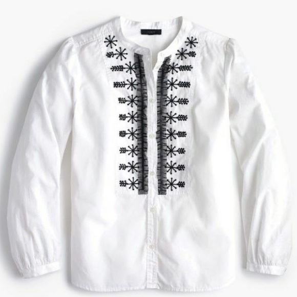 J.Crew embellished button down - Picture 1 of 14